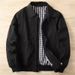 American Style Casual Business Workwear Jacket Young Men, Spring And Autumn Versatile Turn-Down Collar Jacket, Loose_mkmklike.com