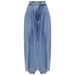 Women's Clothing High Waist Zipper Leg Jeans High-Waisted Zip-Ankle Flared Jeans – Vintage Denim Shorts With Retro Polka Dots & Stretch Comfort_mkmklike.com