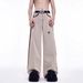 Vintage Washed Distressed Yellow Mud Jeans For Men - Stretch Slim Fit Straight Leg Casual Denim Pants With Retro Street Style_mkmklike.com