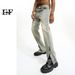 EF JEANS | 2023 New Product, American Yellow Mud Side Zipper Split Design Straight Jeans For Men And Women_mkmklike.com