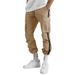 Men's Clothing Drawstring Pocket Color Patchwork Pants_mkmklike.com