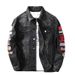 Loom High-end Distressed Denim Jacket For Men, Trendy Brand, European And American Street Style, Beggar Jacket, Loose Fit,_mkmklike.com