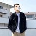 Cowboy Jacket, Men's Loose And Cool Retro Workwear Jacket, Fashionable Lapel, Casual_mkmklike.com