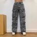Women's Clothing Fashion Street Style Pocket Diamond Casual Jeans Overalls_mkmklike.com