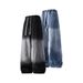 Men's Vintage Washed Straight Leg Jeans - Ombre Distressed Denim With Hand-Painted Details (Black/Blue, Sizes M-5xl)_mkmklike.com
