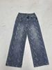 Women's Clothing Casual Streetwear Snake Print High-Waisted Jeans – Women’s Stretch Denim Pants With Washed Effect & Straight Leg (S-L, Blue)_mkmklike.com