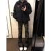 American Retro Camouflage Overalls Men's Autumn High Street Pants Slim Jeans_mkmklike.com