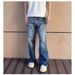 "Lightning Bolt Ripped Jeans – High-Waisted Slim Straight Fit | Hip-Hop Streetwear For Men & Women"_mkmklike.com