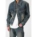 Loom MTLCLOTHES Men's Clothing|Short American Style Vintage Casual Denim Jacket And Pants Set Retro Fashion_mkmklike.com