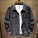 Loom Loose Denim Hong Kong Style BF Trend Jacket Trendy Brand Handsome European And American Street Hip Hop Men's Clothing_mkmklike.com