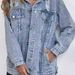 K Women's New Denim Jacket; Fashionable Denim Jacket With Holes And Imitation Of Old Style_mkmklike.com