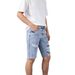Men's Stretch Ripped Jeans New Style Five Point Pants Trendy Versatile Shorts_mkmklike.com