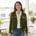 2025 European And American New Clothing Wish Cross-Border Velvet Women's Workwear Short Top Jacket_mkmklike.com