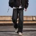 Retro Style Men's Jeans High Street Loose Wide Leg Pants Trendy Straight Leg Jeans For Spring Autumn_mkmklike.com