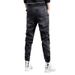 Men's Black Jeans Loose Fit Tapered Jogger Pants For Big & Tall Comfortable Hip Hop Streetwear Casual Harem Pants_mkmklike.com