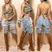 Women's Clothing Women's Colorful Hand Painted Distressed Jeans Style Sourced Denim Clothing For Formal & Casual For Women_mkmklike.com