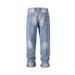 Men's Clothing Retro Washed Old Casual Straight Loose Women's Jeans_mkmklike.com