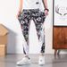 Summer New Style Personalized Print Brand Jeans For Men Korean Version Slim Fit Stretch Graffiti Trendy Long Pants_mkmklike.com
