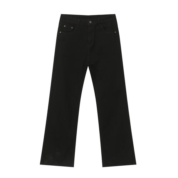 Men's Clothing Basic Black Stretch Slim Fit Jeans For Men Denim Casual Versatile Slimming Pants_mkmklike.com