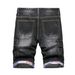Men's Utility Cargo Jeans – Vintage Washed Black Denim With Multi-Pockets (28-46) | Raw Hem & Zip Fly For Streetwear Styling_mkmklike.com