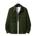 2025 New Hot-Selling Spring And Autumn Men's Casual Jacquard Small Check Loose Jacket Shirt_mkmklike.com