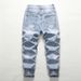 Men's Clothing New Arrival Men's Jeans, Slim Fit, Straight Leg, Casual, Trendy Long Pants For Teen Boys_mkmklike.com
