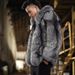 Men's clothing coat Short autumn-winter warm silver fox coat men's leather casual jacket_mkmklike.com