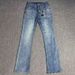 Vintage American Streetwear Light Blue Cleanfit Jeans For Men - Slim Fit Bootcut Denim Pants_mkmklike.com