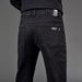 Men's Slim Fit Straight Leg Jeans - Stretch Denim Pants For Casual Wear | Comfortable & Stylish | Black & Gray Options_mkmklike.com