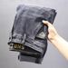 Men's Clothing Slant Pocket Casual Jeans For Men Spring And Autumn New High End Trendy Brand Versatile Slim Fit Long Pants_mkmklike.com