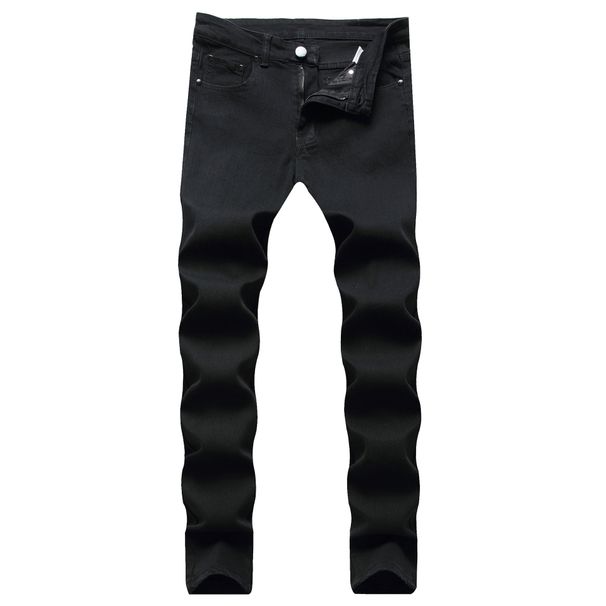 Men's Clothing2026 Denim Jeans, Slim Fit, Casual, Black And White, Trendy._mkmklike.com
