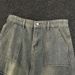Men's Vintage Workwear Jeans – Distressed Relaxed-Fit Cargo Denim Pants With Multi-Pockets (S-3XL, Washed Blue)_mkmklike.com