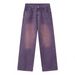 Men's Clothing Jeans Men's Niche High End Straight Wide Leg Casual Mopping Long Pants_mkmklike.com