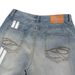 Men's Style Washed Embroidered Whiskered Jeans New Style Dancing Striped Patchwork Wide Leg Straight Trousers_mkmklike.com