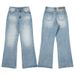 Men's Clothing Light Color Flared Jeans Slim Versatile Mopping Pants_mkmklike.com