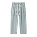 Men's Clothing Summer Men's Jeans Style Trendy Loose Fit Wide Leg Versatile Casual Pants For Formal & Casual For Men_mkmklike.com
