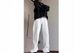 American White Micro-pull Jeans Men's 2024 Autumn And Winter New Trendy Brand Versatile High Street Bell Pants Loose Straight-leg Pants_mkmklike.com