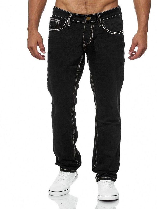 European And American Straight Men's New Jeans_mkmklike.com