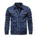 Northfold 2025 New Spring Autumn Winter Jacket Japanese Style Casual Youth Trendy Workwear Denim Coat Men's Clothing_mkmklike.com