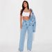 Women's High Waist Straight Leg Jeans Slim Fit With Heart Pocket Casual Fashion Light Blue Denim Full Length For Spring/Autumn & Summer_mkmklike.com