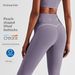 NULS Peach Hip Lift Naked Feel Yoga Dance Training Fitness Long Stretch Sports Nine-point Pants For Women Outdoor Wear_mkmklike.com