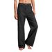 Men's Clothing Black Striped Straight-Leg Jeans – Oversized Relaxed Fit Denim Pants For Men_mkmklike.com