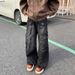 American Workwear Jeans, Men's Spring Autumn Loose Straight Multi Pocket Pants, Rugged And High-End Wide Leg Pants_mkmklike.com