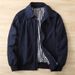 American Style Casual Business Workwear Jacket Young Men, Spring And Autumn Versatile Turn-Down Collar Jacket, Loose_mkmklike.com