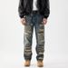 Men's Clothing Random Needlework Denim Fashion Brand American Retro Ripped Patch Jeans Men's Street Style Handsome Straight Trousers Men_mkmklike.com