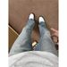 Men's Distressed Loose Straight Leg Jeans Mid Waist Zipper Fly Casual Cotton Trousers With Vintage Washed Design For Autumn_mkmklike.com