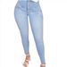 Women's Clothing Bodybuilding Peach Butt Shaping Fitness Jeans _mkmklike.com