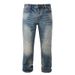 Premium Relaxed Fit Men's Jeans - Straight Leg Comfortable Denim Pants For Casual Wear (Sizes 30-46, Light Blue, Stretch Cotton)_mkmklike.com