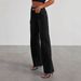 Women's High Waist Wide Leg Jeans - Vintage Washed Denim Pants For Casual & Street Style_mkmklike.com