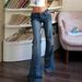 Retro Flare Jeans For Women – High-Waisted Stretch Denim Pants With Slim Fit & Sexy Silhouette_mkmklike.com